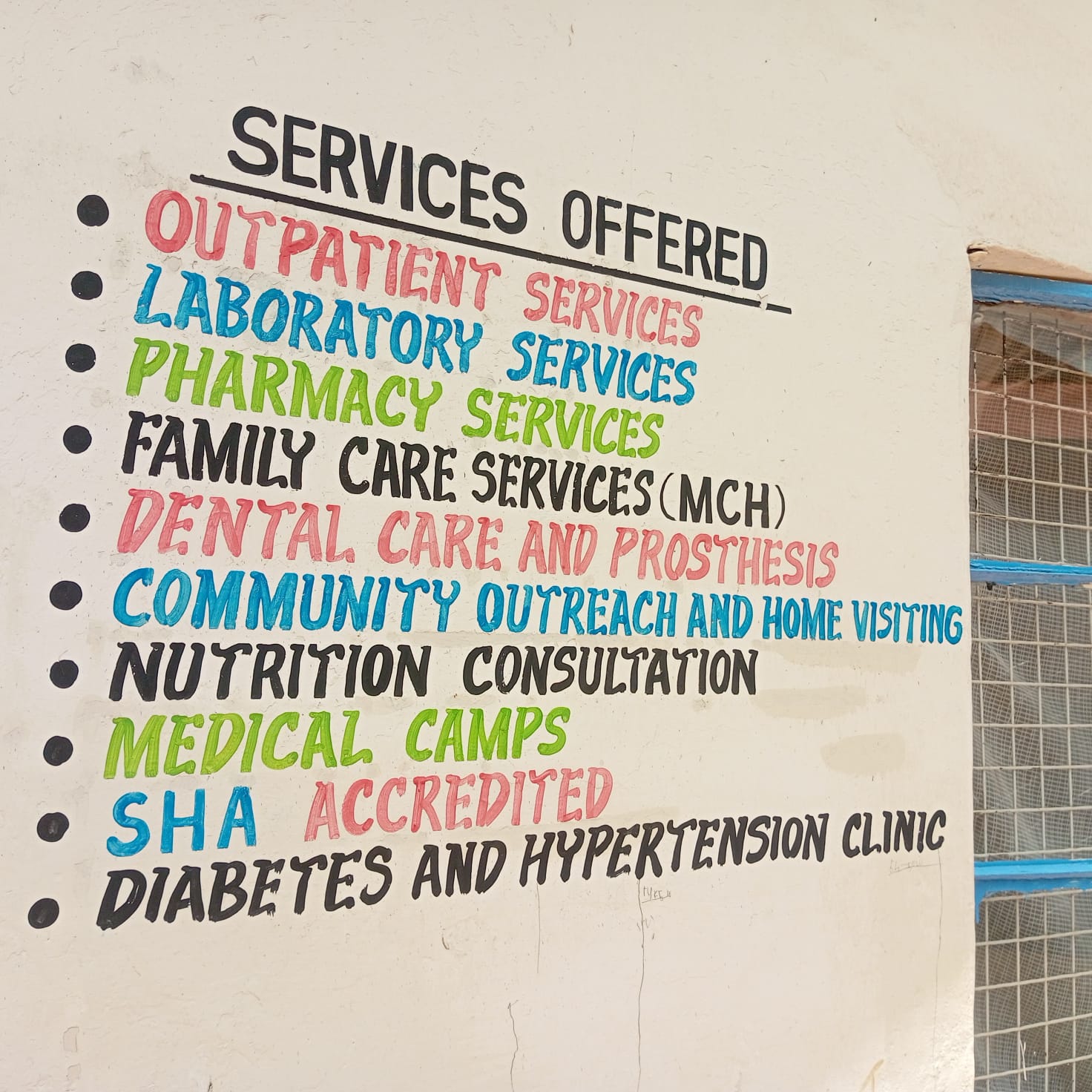 Healthcare services